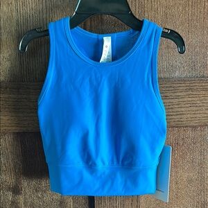 lululemon Mesh-Back Cropped Training Tank